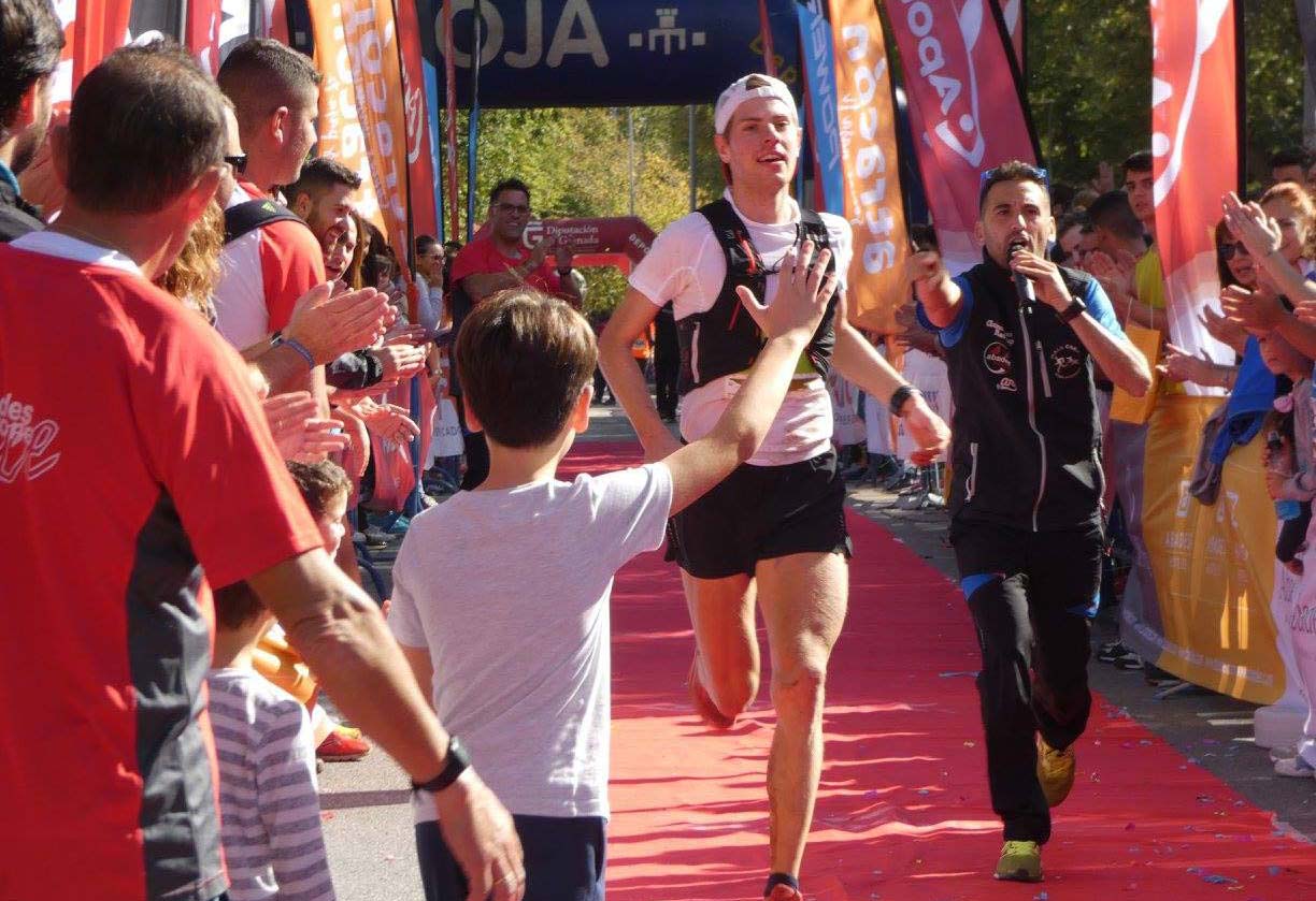Målgang Abades Stone Race